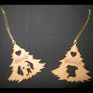 Personlised Pet Christmas Trees