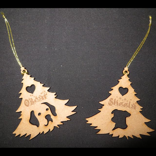 Personlised Pet Christmas Trees