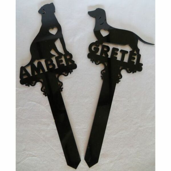 Perspex Breed and Name Marker